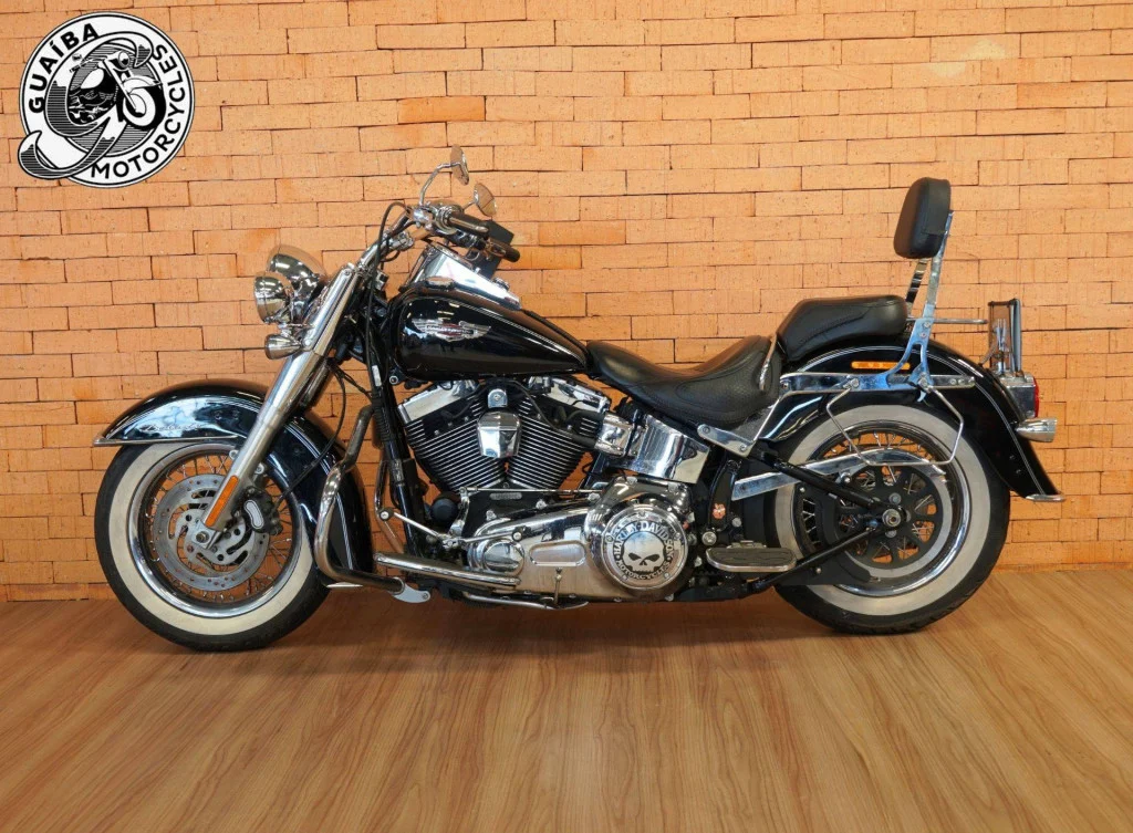Harley Davidson SOFTAIL HARLEY-DAVIDSON DELUXE FLSTN - Preto - 2014